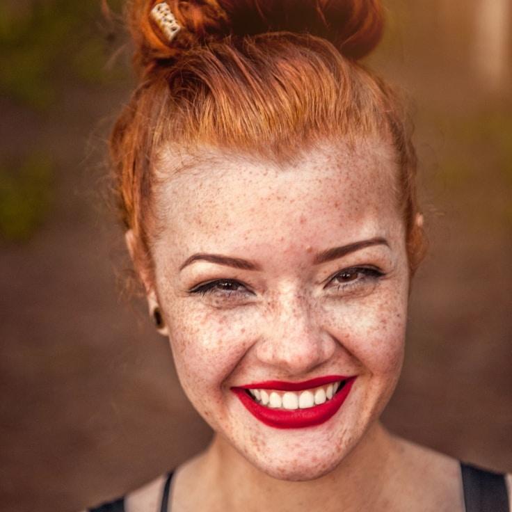 Portrait of Nova Calderon, group coordinator and fusion cooking expert